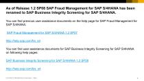 SAP Business Integrity Screening for SAP S/4HANA-2