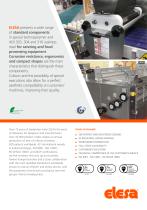 Components for catering and food industry machines - 2