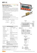 MPI-15 - Magnetic length and angle measuring system - 2