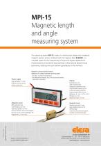 MPI-15 - Magnetic length and angle measuring system - 4