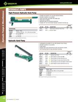Hydraulic Pumps & Miscellaneous Catalog-4
