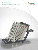 Metso UltraFine Screen (UFS) Brochure - 1