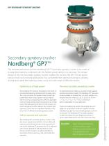 Nordberg® GP7™ Secondary Gyratory Crusher Brochure - 2