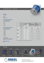 Low backlash planetary gearboxes MPL - 2