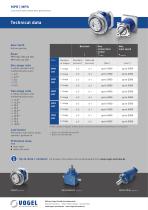 Low backlash planetary gearboxes MPR & MPG - 2