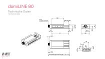 Manual adjuster domiLINE-14