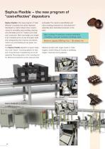 A complete program of chocolate and center depositors-4