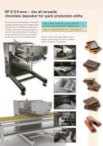 A complete program of chocolate and center depositors-6