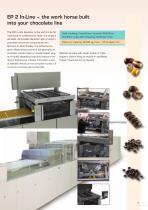 A complete program of chocolate and center depositors-7
