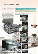 A complete program of chocolate and center depositors-9