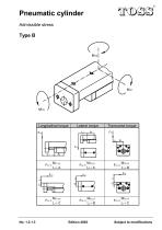 Pneumatic cylinder Type B - 3