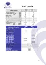 EV-series:  Single stage oil rotary vane vacuum pumps - 10