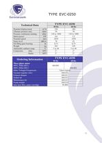 EVC-series:  Single stage Dry Claw vacuum pumps - 11