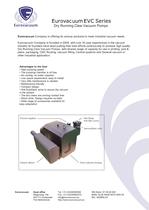 EVC-series:  Single stage Dry Claw vacuum pumps - 2