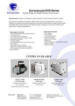 EVD-series:  Double oil rotary vane vacuum pumps - 2