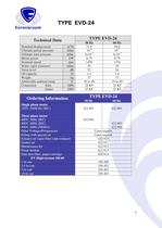 EVD-series:  Double oil rotary vane vacuum pumps - 9