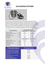 EVD-VE series:  Small oil rotary vane vacuum pumps - 15