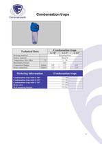 EVFL-series:  Filters for vacuum pumps & compressors - 12