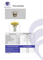 EVFL-series:  Filters for vacuum pumps & compressors - 3