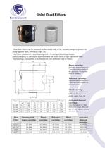 EVFL-series:  Filters for vacuum pumps & compressors - 7