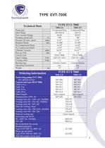 EVT-series:  Turbo Molecular High vacuum pumps - 9