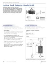 Inficon Leakdetection:  Leakdetectors for Helium & Refrigerant - 9