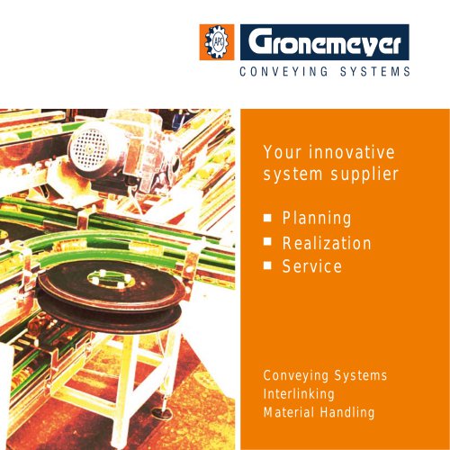 CONVEYING SYSTEMS