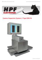 Camera Inspection System // Type EOK-FA - 1