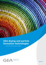 Chemical drying and Particle Formation technologies - 1