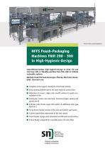 HFFS Pouch-Packaging Machines FMH 200 - FMH 300 in High-Hygienic-Design - 1