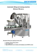 Automatic filling and closing machine Minican FM servo-1