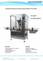 Automatic filling and closing machine Minican Procombo-1