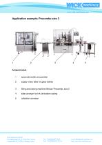 Automatic filling and closing machine Minican Procombo-4