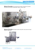 Automatic filling and closing machine Minican Procombo-8