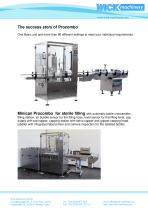 Automatic filling and closing machine Minican Procombo-9