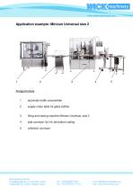 Automatic filling and closing machine Minican Universal-3