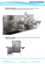 Automatic filling and closing machine Minican Universal-7
