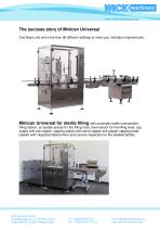 Automatic filling and closing machine Minican Universal-8