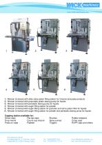 Automatic filling and closing machine Minican Universal-9