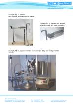 Filling machines Series PD - Servo - 2