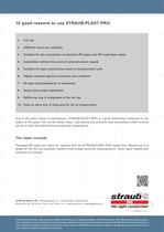 Technical Manual STRAUB-PLAST-PRO - 16