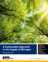 A Sustainable Approach to the Supply of Nitrogen-1