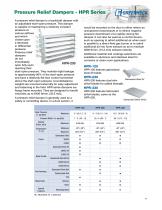 Heavy Duty and Industrial Control Dampers - HB, HPR, HCD, HSD, & HTD Series-11