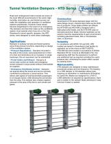 Heavy Duty and Industrial Control Dampers - HB, HPR, HCD, HSD, & HTD Series-12