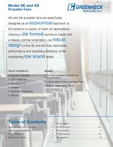 Propeller Hooded Roof Fans - Series A (Model AE/AS)-2