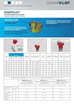 SMARTPLUG® | Lamellar stops made of rubber