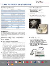 2-Axis Precision Sensor Module - DWL5000XY Series - 2