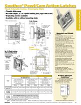 24 - Loquets à compression autoréglables à poignée en T affleurants24 - Flush T-Handle Style Self-Adjusting Compression Latches - 3