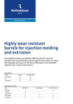 The Extrusioneers Highly wear-resistant barrels for injection molding and extrusion-1