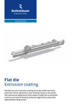 Flat die Extrusion coating-1